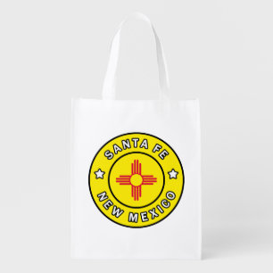 Santa Fe New Mexico Grocery Bag