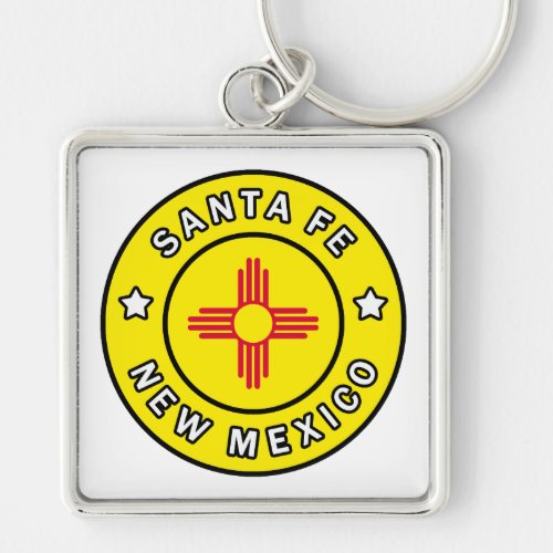 Santa Fe New Mexico Keychain