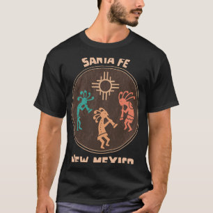 Santa Fe New Mexico Kokopelli Vacation Souvenir T-Shirt