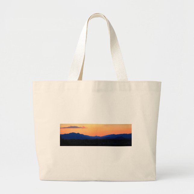 Santa Fe New Mexico Large Tote Bag (Front)