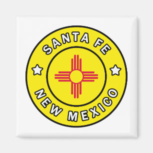 Santa Fe New Mexico Magnet