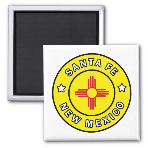 Santa Fe New Mexico Magnet