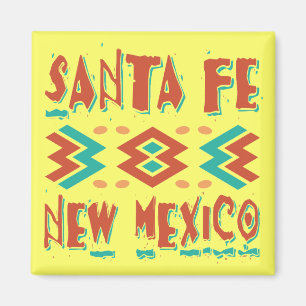 SANTA FE, NEW MEXICO MAGNET