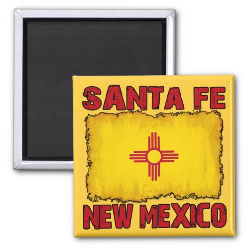 Santa Fe New Mexico Magnet