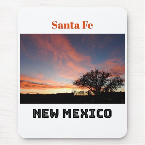 Santa Fe New Mexico Mouse Pad