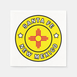 Santa Fe New Mexico Napkins