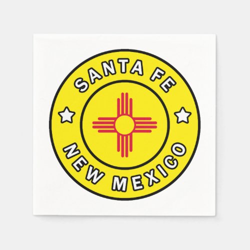 Santa Fe New Mexico Napkins