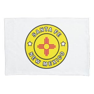 Santa Fe New Mexico Pillow Case