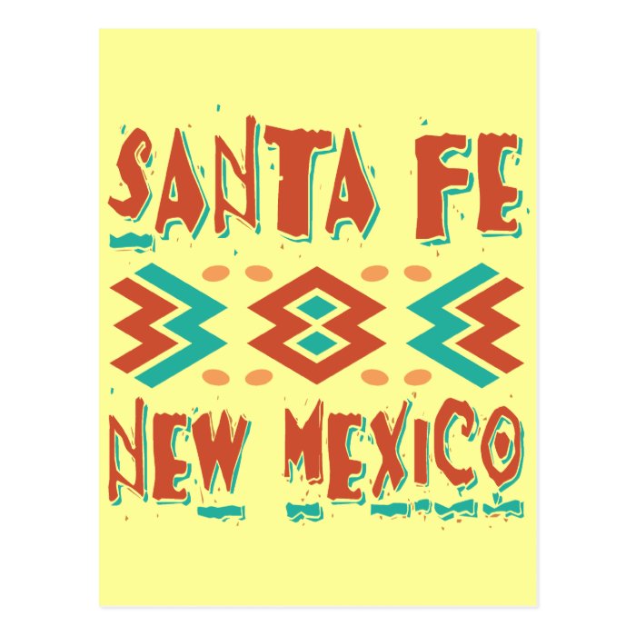 SANTA FE, NEW MEXICO POST CARDS
