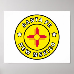 Santa Fe New Mexico Poster
