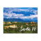 Santa Fe New Mexico Scenic Postcard