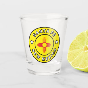 Santa Fe New Mexico Shot Glass