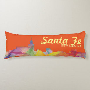 SANTA FE, NEW MEXICO SKYLINE WB1 - BODY PILLOW
