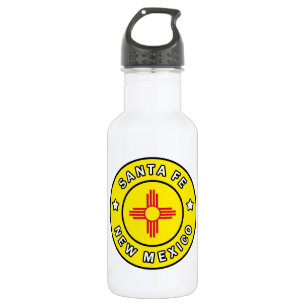 Santa Fe New Mexico Stainless Steel Water Bottle