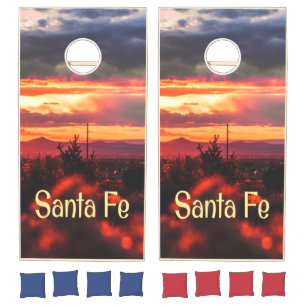 Santa Fe New Mexico Sun Set