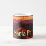 Santa Fe New Mexico Sun Set Coffee Mug<br><div class="desc">Santa Fe is a beautiful place to visit or to live.  This amazing sun set will make you fell like you are there.  The mountains the desert and the clouds in the sky will bring peace to your soul.</div>