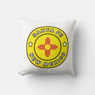 Santa Fe New Mexico Throw Pillow