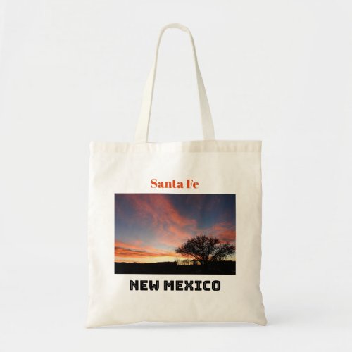Santa Fe New Mexico Tote Bag