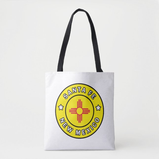 Santa Fe New Mexico Tote Bag (Front)