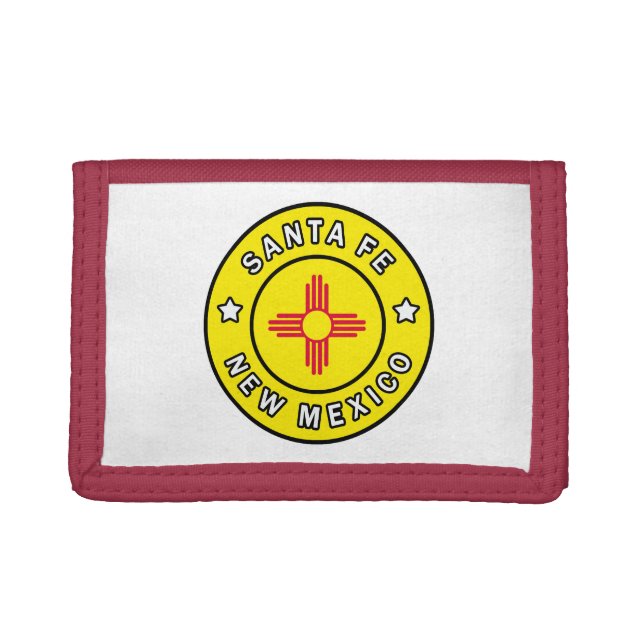 Santa Fe New Mexico Trifold Wallet (Front)