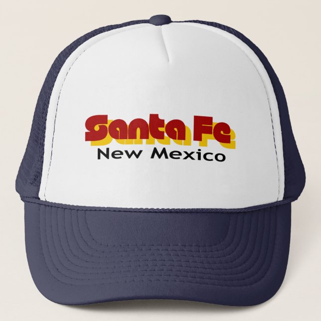Santa Fe New Mexico Trucker Hat (Front)
