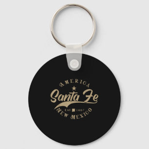 Santa Fe Nm _ New Mexico Keychain