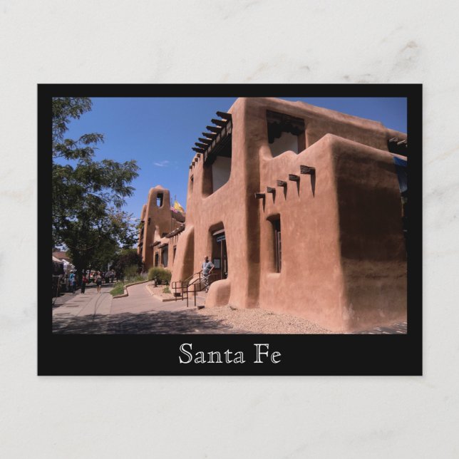 Santa Fe NM Postcard (Front)