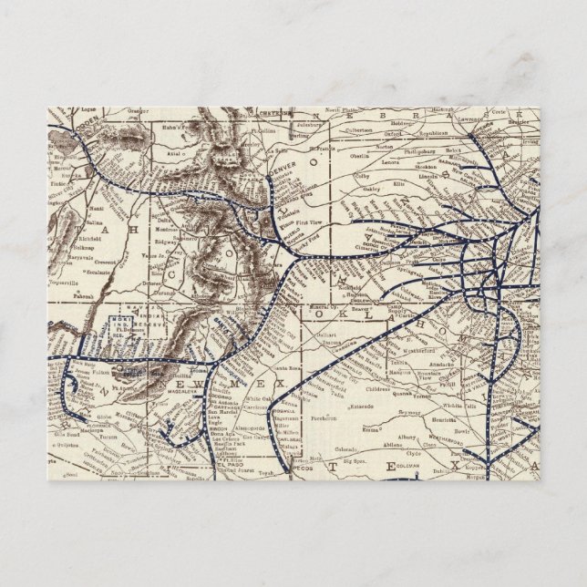 Santa Fe Postcard (Front)