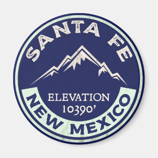 Santa Fe Ski New Mexico Skiing Basin Magnet