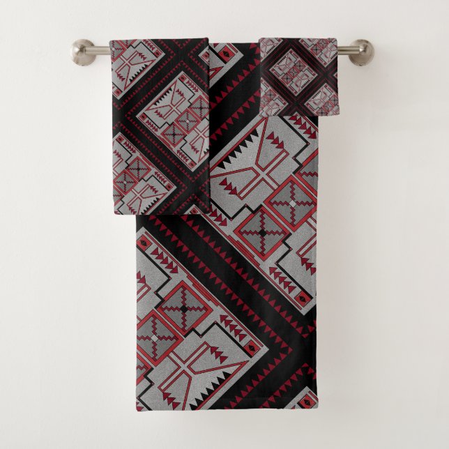 santa fe style bath towel set (Insitu)