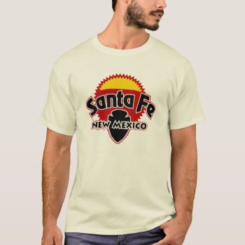 Santa Fe Sun T-shirt by TurnRight at Zazzle