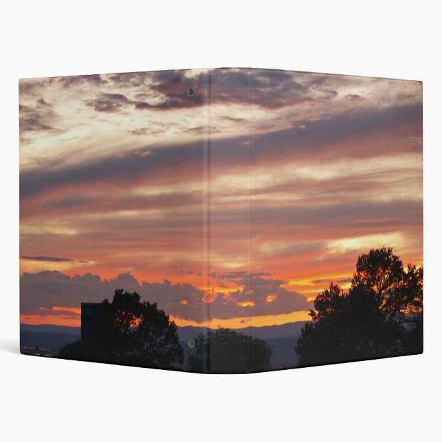 Santa Fe Sunset Binder (Background)