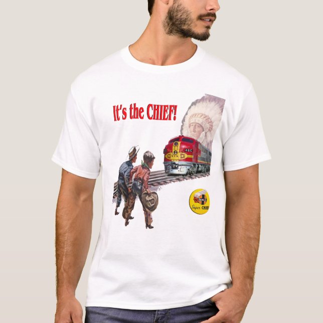 Santa Fe Super Chief Train T-Shirt (Front)