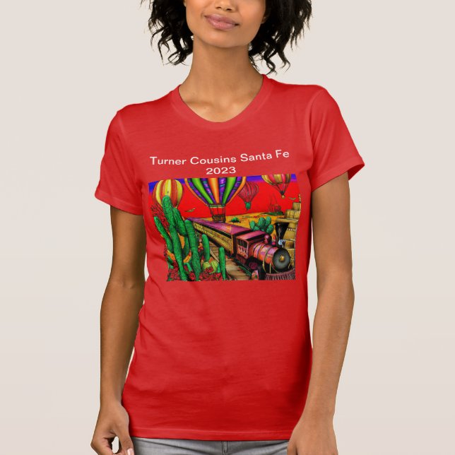 Santa Fe train trip T-Shirt (Front)