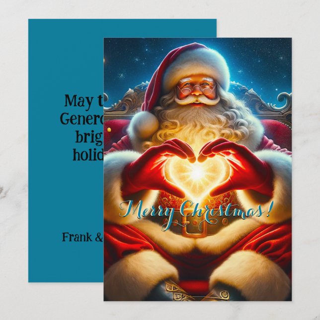 Santa Festive Winter Christmas (Front/Back)