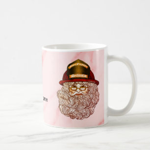 Santa Firefighter mugs