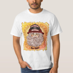 Santa Firefighter T-Shirt
