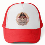 Santa Firefighter Trucker Hat