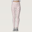 Santa Fly Christmas Leggings
