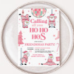 Santa Friendsmas Christmas Party Invitation<br><div class="desc">Spread the holiday cheer with our customizable Christmas printable invitation,  perfect for gathering friends and family for a festive celebration. With elegant designs and easy-to edit text,  this invitation sets the tone for a joyful holiday season.

39SE A</div>