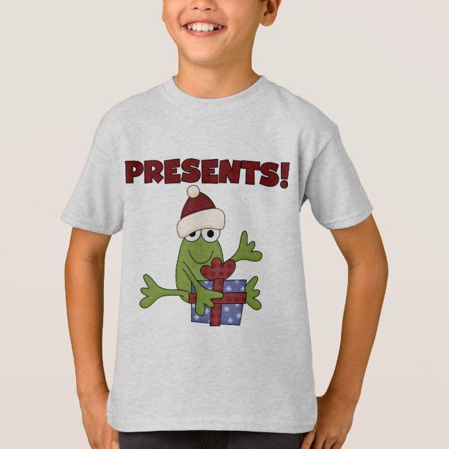Santa Frog Tshirts and Gifts (Front)