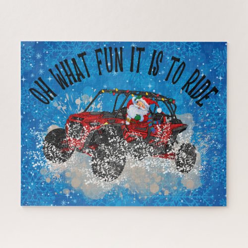 Santa Fun Ride Puzzle