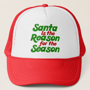 Santa funny christmas humor parody trucker hat