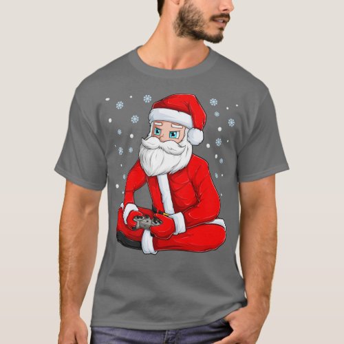 Santa Gamer Christmas Video Game Controller Xmas G T_Shirt