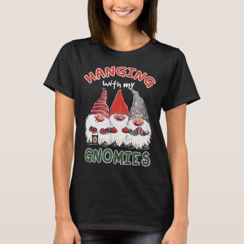 Santa Gardening Gnome Christmas Gnomies T_Shirt