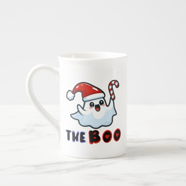  Santa Ghost Paper Cup (Left)