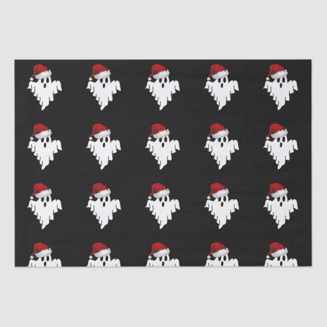 Santa Ghost Tissue Paper (Front)