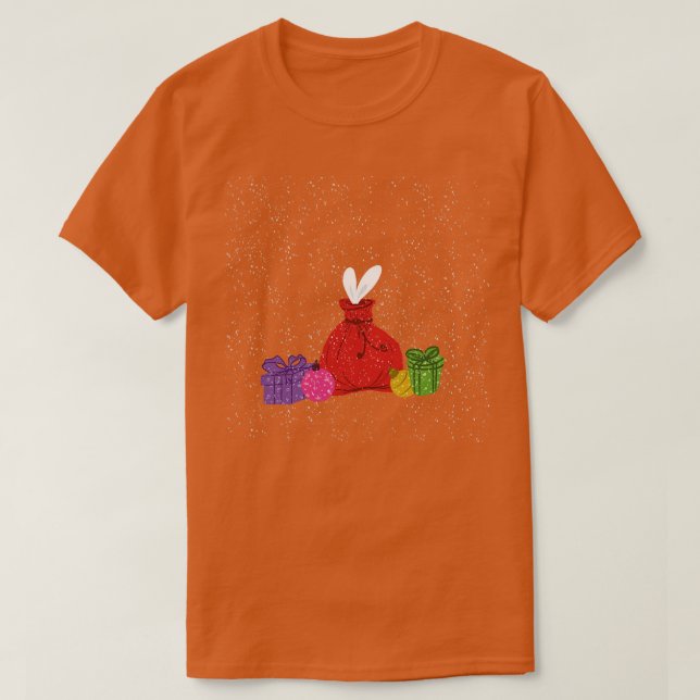 Santa gift bag T-Shirt (Design Front)