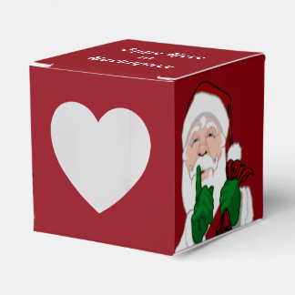 Santa Gift Box Personalize Christmas Gift Boxes
