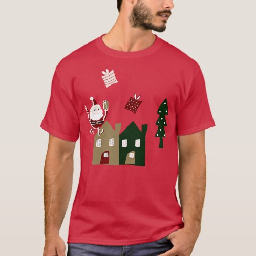 Santa Gift T_Shirt